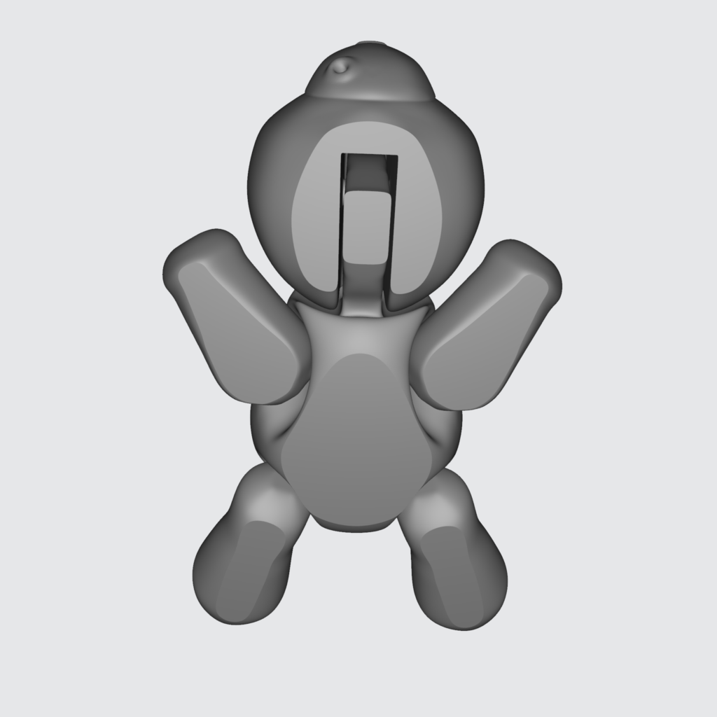 Flexi bear stl 3d model saviba