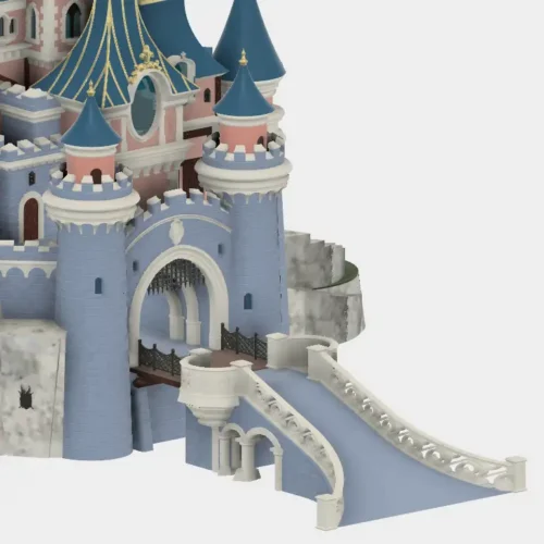 Chateau Disneyland Paris STL 3D Model