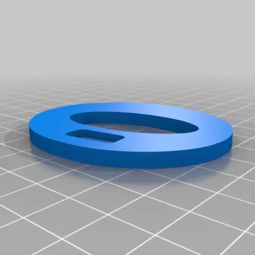 Open – Closed Sign Gear STL 3D Model