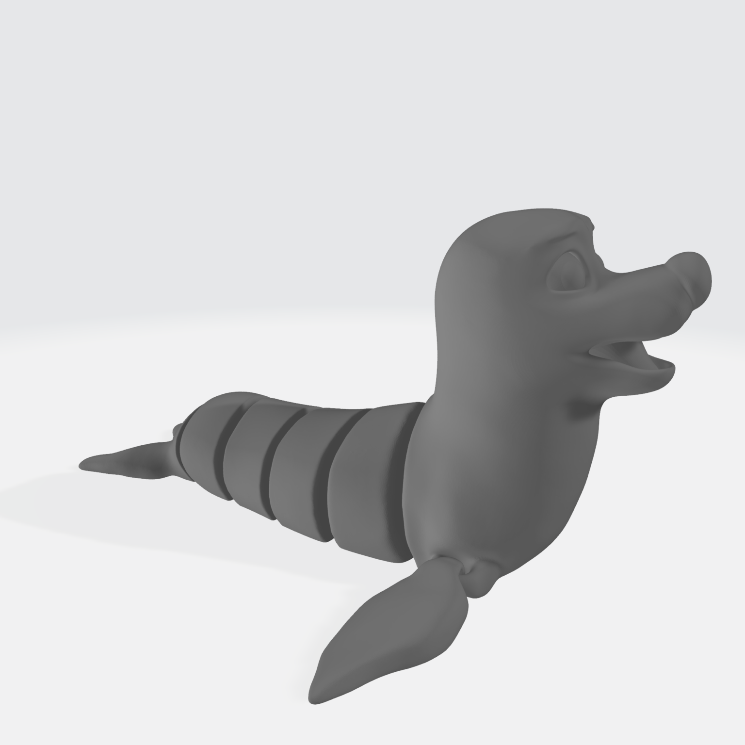 Seal stl 3d model saviba
