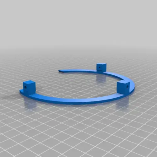 Triaxial Numechron Clock STL Model 3D Print