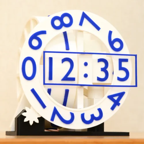 Triaxial Numechron Clock STL Model 3D Print