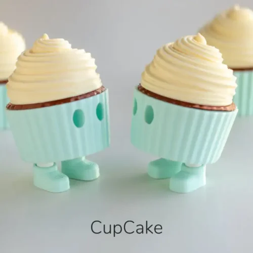 Zou Cup Cake STL 3D Model