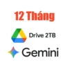 Google One 2T Drive + Gemini Pro 12 Tháng. Google One 2T Drive + Gemini Pro 12 Tháng.