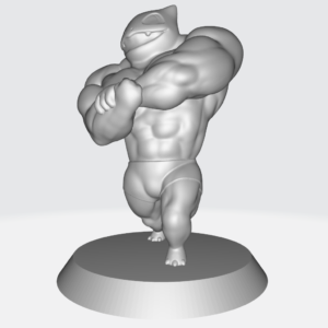 3DM0025 – Ultra Swole Bulbasaur  Muscular