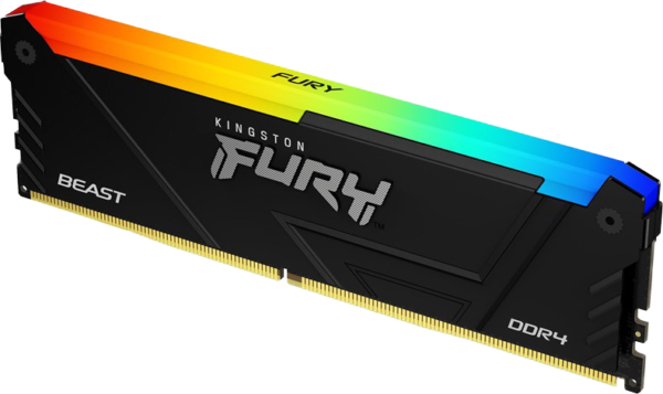 RAM DDR4 Kingston Fury Beast 1x8GB 3600 DDR4 RGB (KF436C17BB2A/8) RAM DDR4 Kingston Fury Beast 1x8GB 3600 DDR4 RGB (KF436C17BB2A/8)