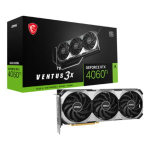 Card màn hình MSI GeForce RTX 4060 Ti VENTUS 3X E 8G OC Card màn hình MSI GeForce RTX 4060 Ti VENTUS 3X E 8G OC