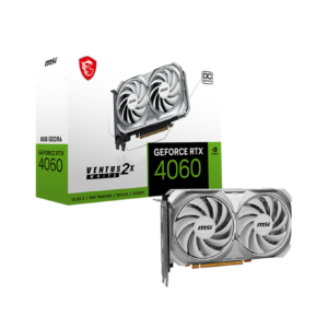 Card màn hình MSI GeForce RTX 4060 VENTUS 2X WHITE 8G OC Card màn hình MSI GeForce RTX 4060 VENTUS 2X WHITE 8G OC