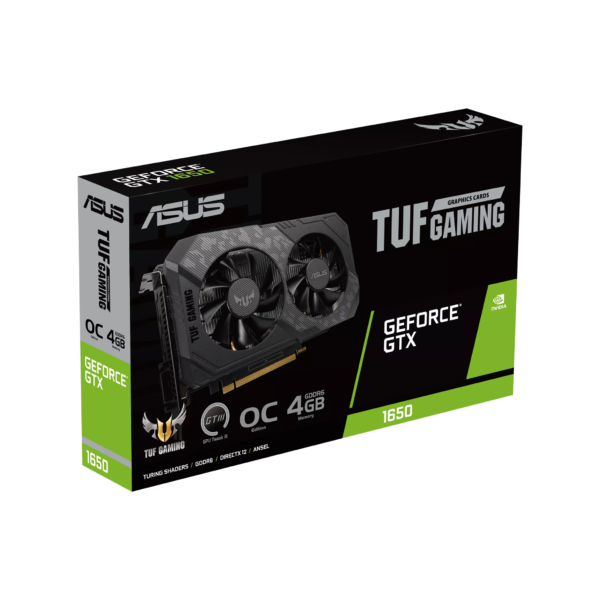 Card màn hình ASUS TUF Gaming GeForce GTX 1650 V2 OC Edition 4GB GDDR6 (TUF-GTX1650-O4GD6-P-V2-GAMING) Card màn hình ASUS TUF Gaming GeForce GTX 1650 V2 OC Edition 4GB GDDR6 (TUF-GTX1650-O4GD6-P-V2-GAMING)
