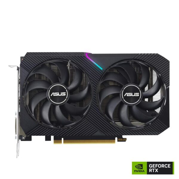 Card màn hình ASUS Dual GeForce RTX 3050 V2 OC Edition 8GB (DUAL-RTX3050-O8G-V2)