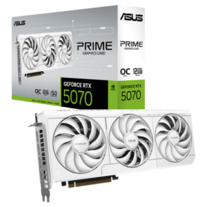 Card màn hình ASUS Prime GeForce RTX 5070 12GB GDDR7 OC White Edition
