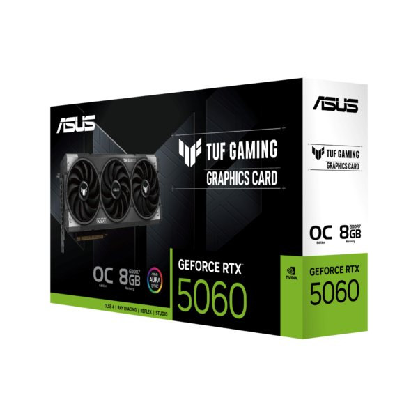 Card màn hình Asus GeForce RTX 5060 TUF Gaming OC 8GB Card màn hình Asus GeForce RTX 5060 TUF Gaming OC 8GB