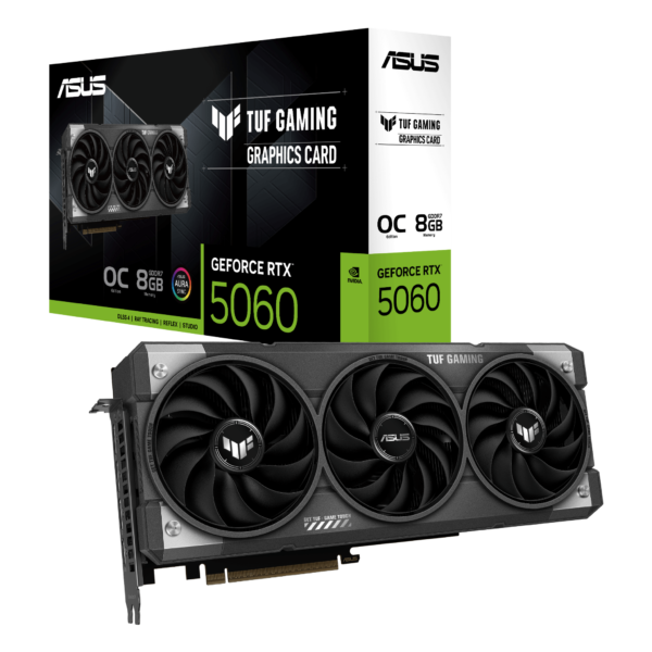 Card màn hình Asus GeForce RTX 5060 TUF Gaming OC 8GB Card màn hình Asus GeForce RTX 5060 TUF Gaming OC 8GB