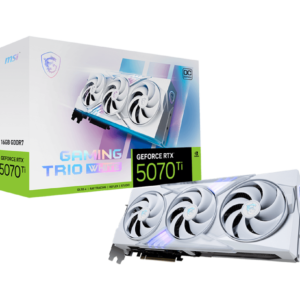 Card màn hình MSI GeForce RTX 5070 Ti 16G GAMING TRIO OC White