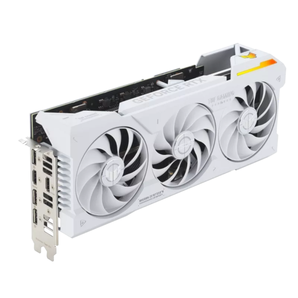 Card màn hình ASUS TUF Gaming GeForce RTX 4070 Ti SUPER BTF White OC Edition 16GB GDDR6X (TUF-RTX4070TIS-O16G-BTF-WHITE)
