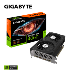 Card màn hình GIGABYTE GeForce RTX 4060 WINDFORCE OC 8G