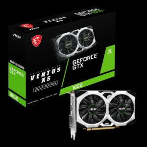 Card màn hình MSI GeForce GTX 1650 4GB D6 VENTUS XS OCV3