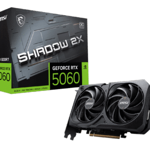 Card màn hình MSI GeForce RTX 5060 Shadow 2X OC 8GB Card màn hình MSI GeForce RTX 5060 Shadow 2X OC 8GB