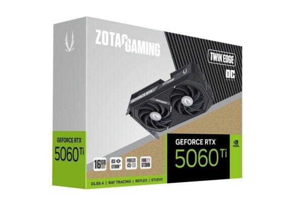 Card màn hình Zotac GeForce RTX 5060 Ti 16GB Twin Edge OC Card màn hình Zotac GeForce RTX 5060 Ti 16GB Twin Edge OC