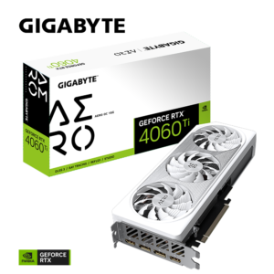 Card màn hình GIGABYTE GeForce RTX 4060 Ti AERO OC 16G (GV-N406TAERO OC-16GD) Card màn hình GIGABYTE GeForce RTX 4060 Ti AERO OC 16G (GV-N406TAERO OC-16GD)