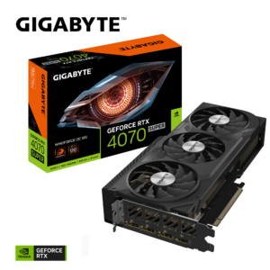 Card màn hình GIGABYTE GeForce RTX 4070 SUPER WINDFORCE OC 12G (GV-N407SWF3OC-12GD) Card màn hình GIGABYTE GeForce RTX 4070 SUPER WINDFORCE OC 12G (GV-N407SWF3OC-12GD)