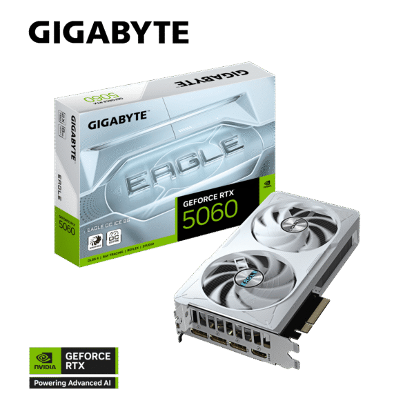 Card màn hình Gigabyte GeForce RTX 5060 Eagle Ice OC 8GB