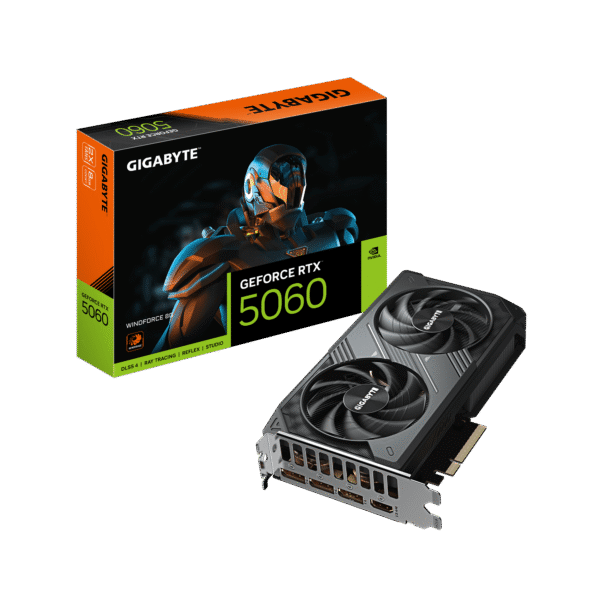 Card màn hình Gigabyte GeForce RTX 5060 Windforce 8GB