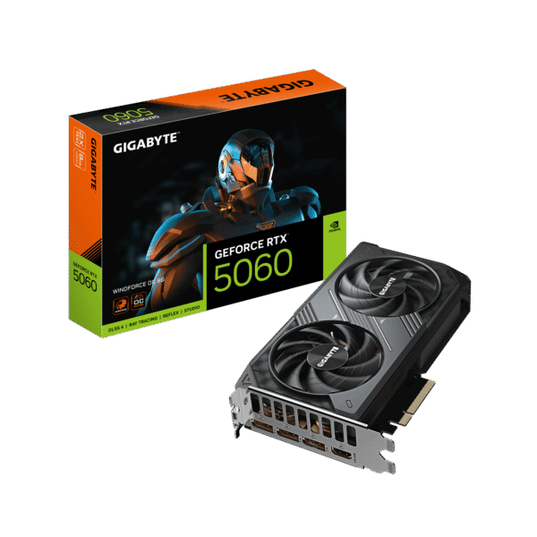 Card màn hình Gigabyte GeForce RTX 5060 Windforce OC 8GB