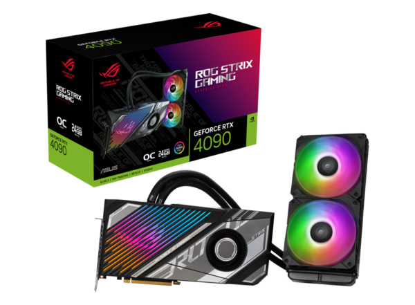 Card màn hình ASUS ROG Strix LC GeForce RTX 4090 24GB GDDR6X OC Edition (ROG-STRIX-LC-RTX4090-O24G)