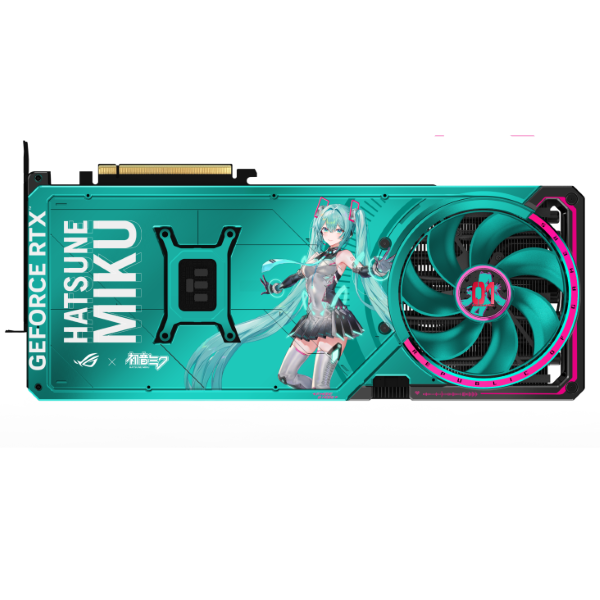 Card màn hình ASUS ROG Astral GeForce RTX 5080 16GB GDDR7 Hatsune Miku Edition Card màn hình ASUS ROG Astral GeForce RTX 5080 16GB GDDR7 Hatsune Miku Edition