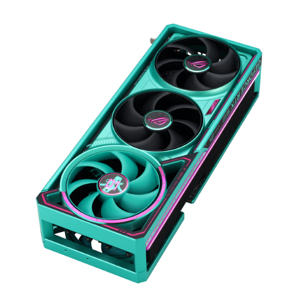 Card màn hình ASUS ROG Astral GeForce RTX 5080 16GB GDDR7 Hatsune Miku Edition Card màn hình ASUS ROG Astral GeForce RTX 5080 16GB GDDR7 Hatsune Miku Edition
