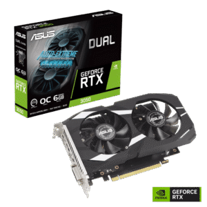 Card màn hình ASUS Dual GeForce RTX 3050 OC Edition 6GB (DUAl-RTX3050-O6G)