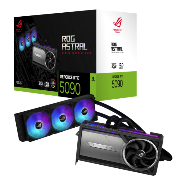 Card màn hình ASUS ROG Astral LC GeForce RTX 5090 32GB GDDR7 (ROG-ASTRAL-LC-RTX5090-32G-GAMING) Card màn hình ASUS ROG Astral LC GeForce RTX 5090 32GB GDDR7 (ROG-ASTRAL-LC-RTX5090-32G-GAMING)
