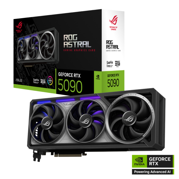 Card màn hình ASUS ROG Astral GeForce RTX 5090 32GB GDDR7 (ROG-ASTRAL-RTX5090-32G-GAMING) Card màn hình ASUS ROG Astral GeForce RTX 5090 32GB GDDR7 (ROG-ASTRAL-RTX5090-32G-GAMING)