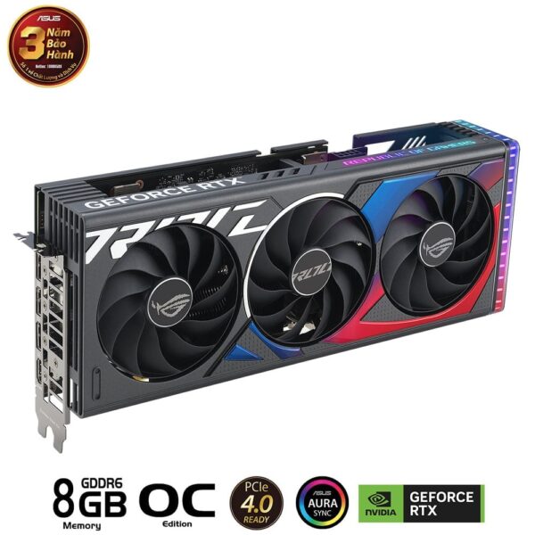 Card màn hình ASUS ROG Strix GeForce RTX 4060 Ti 8GB OC Edition (ROG-STRIX-RTX4060TI-O8G-GAMING)