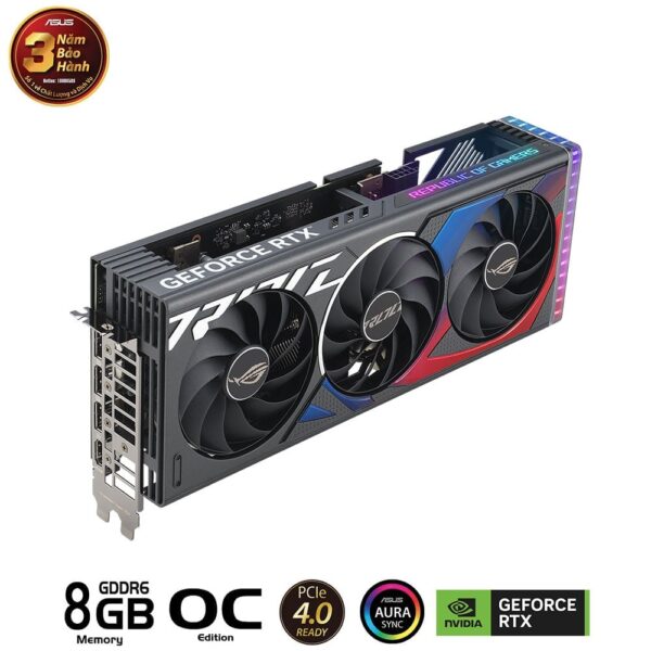 Card màn hình ASUS ROG Strix GeForce RTX 4060 Ti 8GB OC Edition (ROG-STRIX-RTX4060TI-O8G-GAMING)