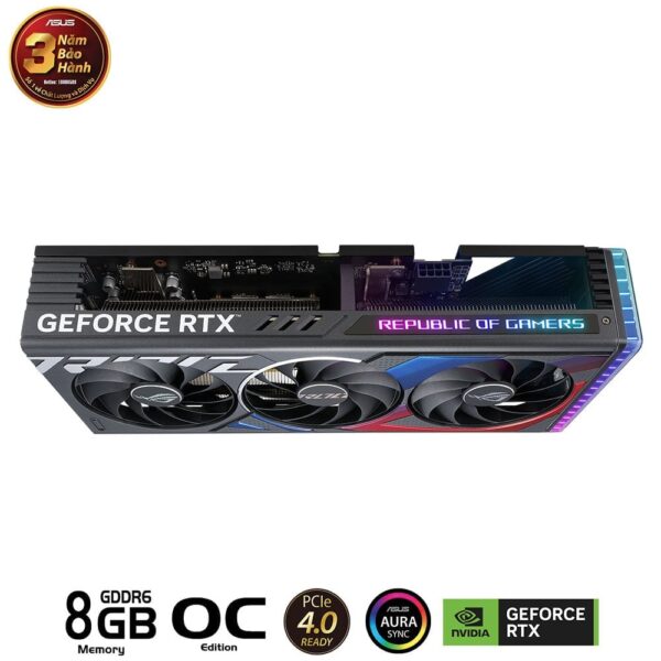 Card màn hình ASUS ROG Strix GeForce RTX 4060 Ti 8GB OC Edition (ROG-STRIX-RTX4060TI-O8G-GAMING)