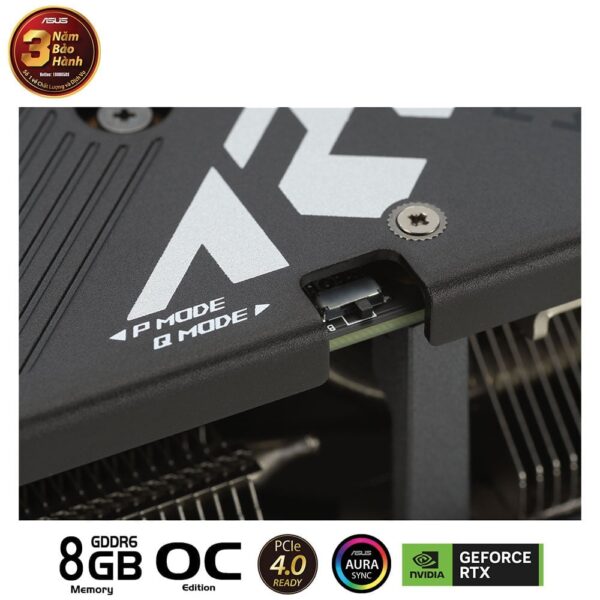 Card màn hình ASUS ROG Strix GeForce RTX 4060 Ti 8GB OC Edition (ROG-STRIX-RTX4060TI-O8G-GAMING)