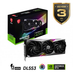 Card màn hình MSI GeForce RTX 4090 GAMING TRIO 24G Card màn hình MSI GeForce RTX 4090 GAMING TRIO 24G