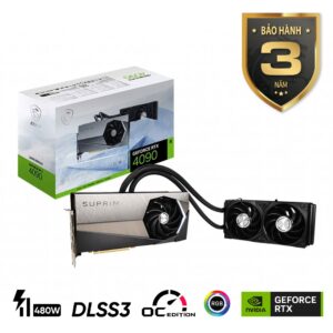 Card màn hình MSI GeForce RTX 4090 SUPRIM LIQUID X 24G Card màn hình MSI GeForce RTX 4090 SUPRIM LIQUID X 24G
